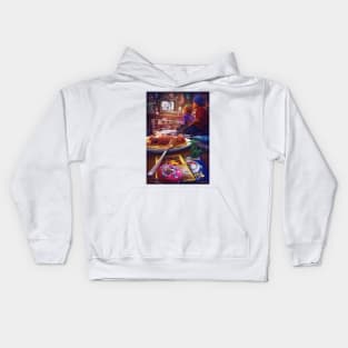 90s Summer Night - PlayStation 1 - Metal Gear Solid Kids Hoodie